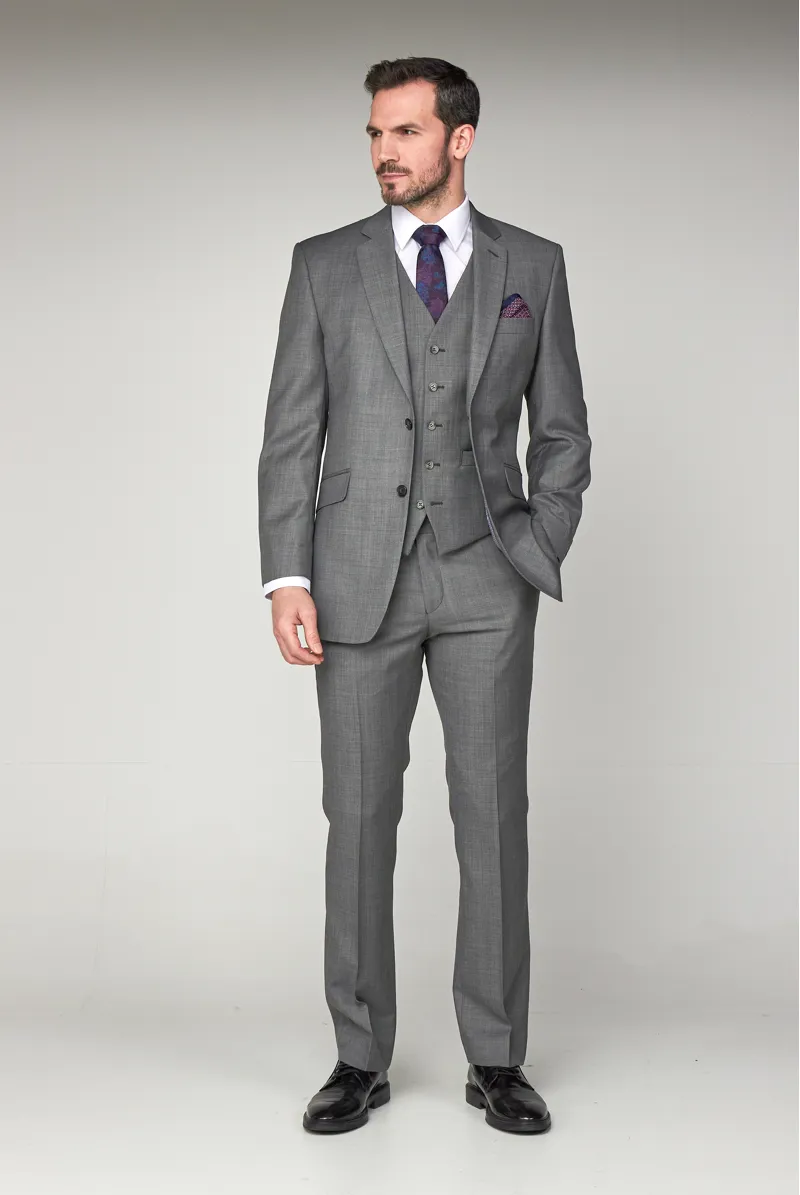 Scott By The Label Classic Trouser Sharkskin Grey SS10124T0 -1